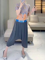 Plissé Japanese Harem Pants