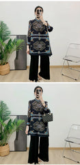 Premium Plisse Blouse & Pants