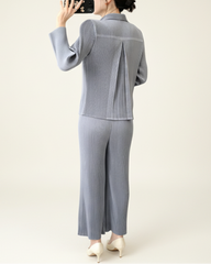 Cozy Pleated 2-Piece Set