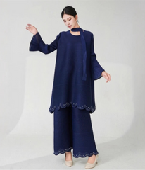 Plissé Japanese Pearl 2-Piece Set