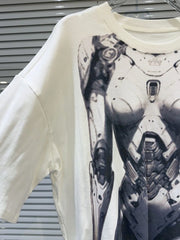 Women's New Stylish Robot Oversized T-Shirt