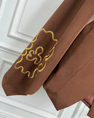 Luxury Flared Sleeve Blazer