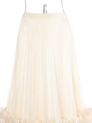 Couture Ruffled Tulle Skirt