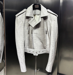 Couture Sheepskin Biker Jacket