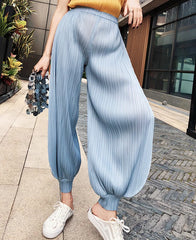 HEYFANCYSTYLE Tokyo Pleated Puffy Pants