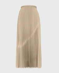 Elegant Fluid Plisse Skirt