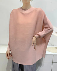 Luxury Pleats Batwing Top