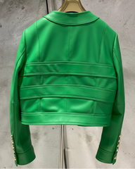 Couture Lambskin Leather Jacket