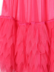 Couture Pleated Tulle Skirt