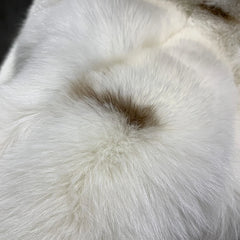 Women's Spotted Fox Fur Long Coat