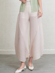 Premium Plissé Pleated Trousers