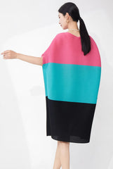 Elegant Pleated Tunic Dress