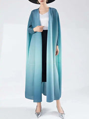 Women's Flowing Pleated Duster