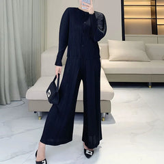 Luxe Pleated Blouse & Palazzo Pant