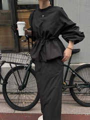 Luxury Balloon Sleeve Blouse