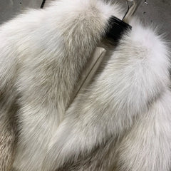 Women's Fox Fur Full Length Coat