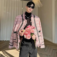 Men's Fine Tweed Relaxed Fit Jacket