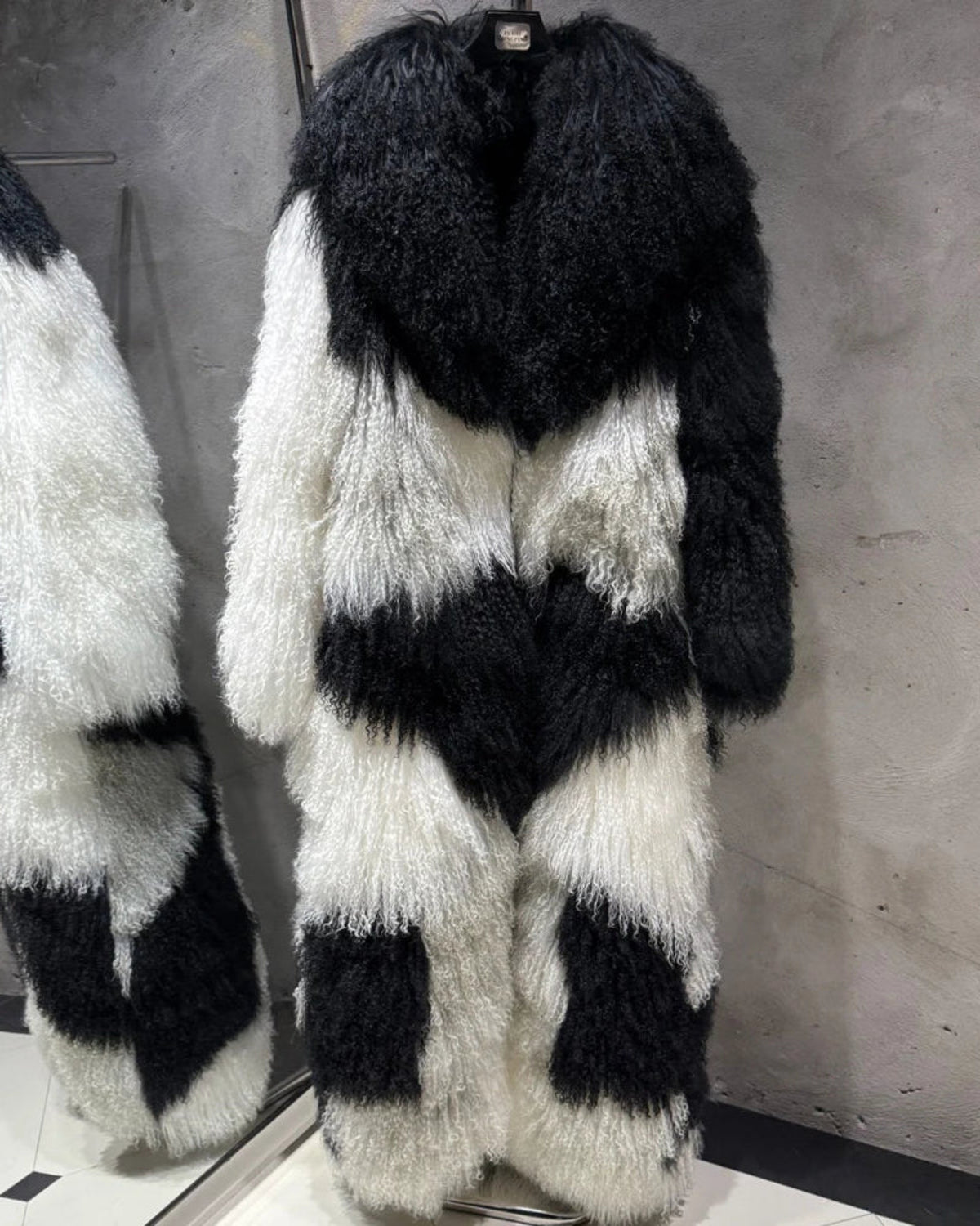 Custom-Made Lamb Fur Coat