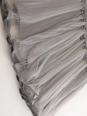 Luxury Tiered Mesh Skirt