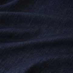 Casual Luxe Denim Elastic Waistband Pants