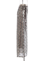 Luxury Honeycomb Sequin Skirt