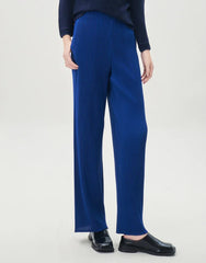 Premium Plissé Wide-Leg Trousers