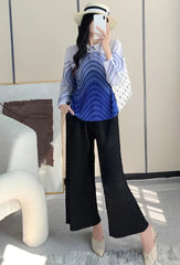 Signature Pleated Polo Top