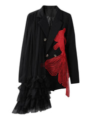 Luxurious Tulle Blazer