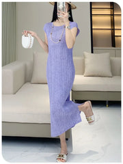 Truly Pleated Cardigan & Dress Set