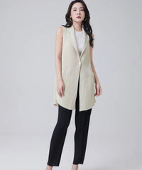 Luxury Plissé Pleat Japanese Vest