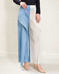 Luxury Plissé Ruffle Trousers