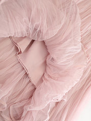Luxury Tiered Tulle Maxi Skirt