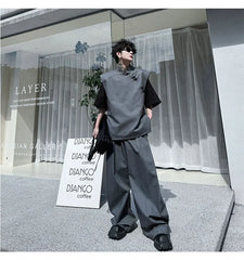 Men's Japanese Bushido Streetwear Baggy Set