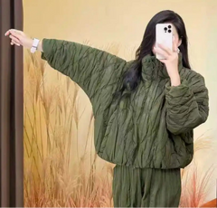 Premium Padded Pleats Jacket