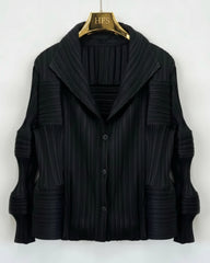 Unique Plissé 3D Sculpted Jacket