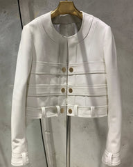 Couture Lambskin Leather Jacket