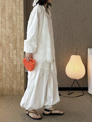 Luxury Japanese-Style Blouse