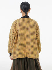 Luxury Avant-Garde Polka Dot Jacket