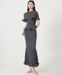 Premium Plissé Skirt 2-Piece