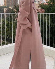 Cashmere & Wool-Blend Coat