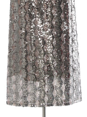Luxury Honeycomb Sequin Skirt