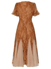 Luxury Sequin Lace Formal Dress