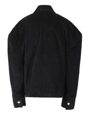 Luxury Corduroy Bow Jacket
