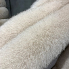 Women's Genuine Fox Fur Coat