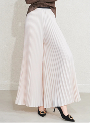 Luxury Pleated Palazzo Pants