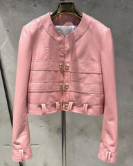 Couture Lambskin Leather Jacket