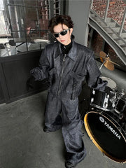Japanese Men's Luxury Streetwear Set