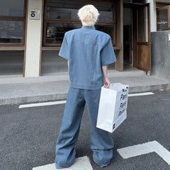 Men's Luxury Denim Two-Piece