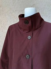 Oversized Cotton Trench Coat