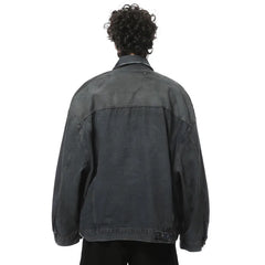 Men's Elite Black Dyed Denim Signature Jacket